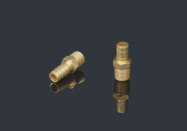 Brass Hose Nipple for Gas Fittings